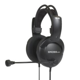 SB40 COMM HEADSET BLK