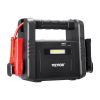 VEVOR 4000A Peak Jump Starter, Portable Lithium Car Battery Booster Pack with LCD Display & LED Light, Power Pack for All Gas/up to 10L Diesel Engines