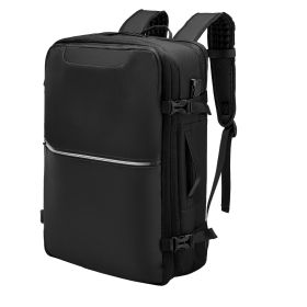 VEVOR Vacuum Travel Backpack, 80L, Expandable Vacuum Seal Compression Travel Backpack with Pump, with TSA-Approved Lock, Airback Vacpack