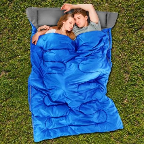 2 Person Waterproof Sleeping Bag with 2 Pillows 2 Person Waterproof Sleeping Bag with 2 Pillows