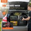 VEVOR 240L/63.4 Gallon Water Storage Bladder, Portable RV Water Tank, 1000D PVC Collapsible Water Storage Containers, Soft Water Storage Bag