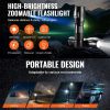 5 Modes Adjustable Focus Flashlight for Camping/Hiking