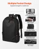 VEVOR Lightweight Backpack, 26 L Travel Hiking Backpack, Water-Resistant Backpacks with USB Charging Port and Anti-Theft Pocket, Fits 15.6 in Laptop