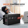 VEVOR Pure Sine Wave Inverter, 2000 Watt, DC 12V to AC 110V Power Inverter with 2 AC Outlets 2 USB Port 1 Type-C Port