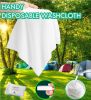 Premium Compressed Towel Tablet, Essential Face Washcloths for Travel, Camping, Hiking, Sports and Beyond, Portable Disposable Thicker Larger