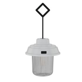Outdoor LED Camping Light Canopy Hanging Lamp (Color: White, Style: Charging Model)