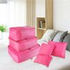 9Pcs Clothes Storage Bags Water-Resistant Travel Luggage Organizer Clothing Packing Cubes for Blouse Hosiery Stocking Underwear