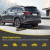 Garage Wheel Stopper with Reflective Stripes for Parking Block