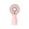 Portable Handheld Fan with USB Rechargeable Battery - Lightweight yet Powerful, 3-Speed Settings, Perfect for Travel, Camping