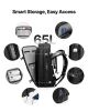 VEVOR Vacuum Travel Backpack, 65L, Expandable Vacuum Seal Compression Travel Backpack with Pump, with TSA-Approved Lock, Airback Vacpack