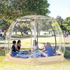 Instant Pop up Sports Tent with Carrying Bag and Floor Mat for 1-2/5-6 People